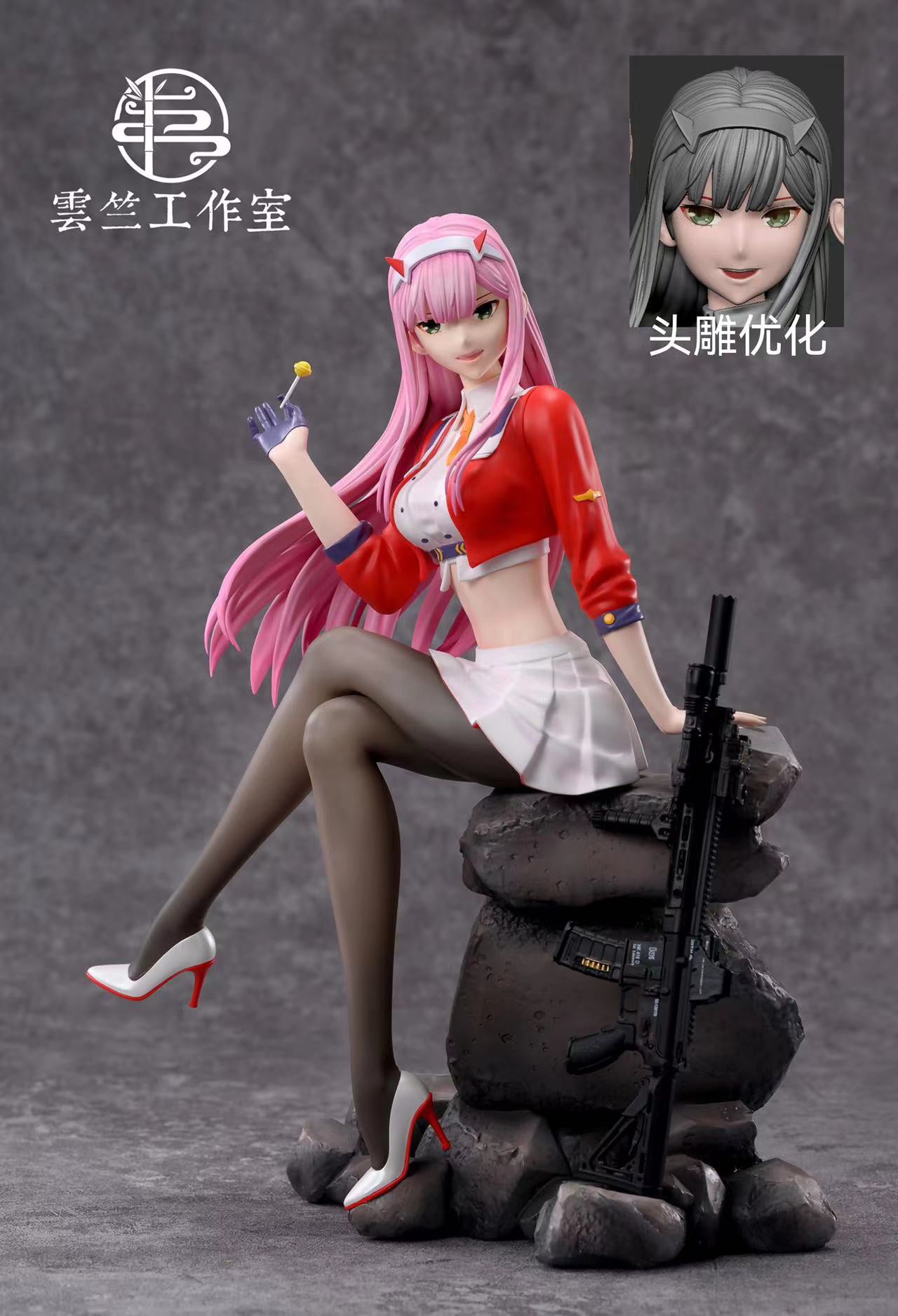 Asuka Langley Sohryu & Zero Two - (EVA) Neon Genesis EVAngelion DARLING in the FRANXX 1/6
