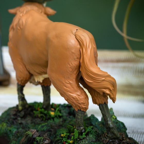 Diorama figure Shishi God