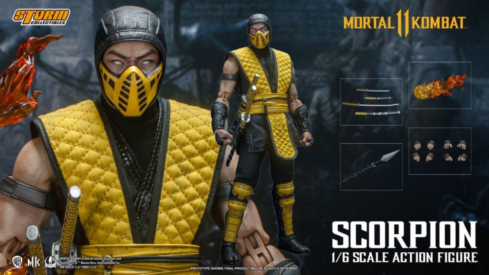 Mortal Kombat : Scorpion 1/6
