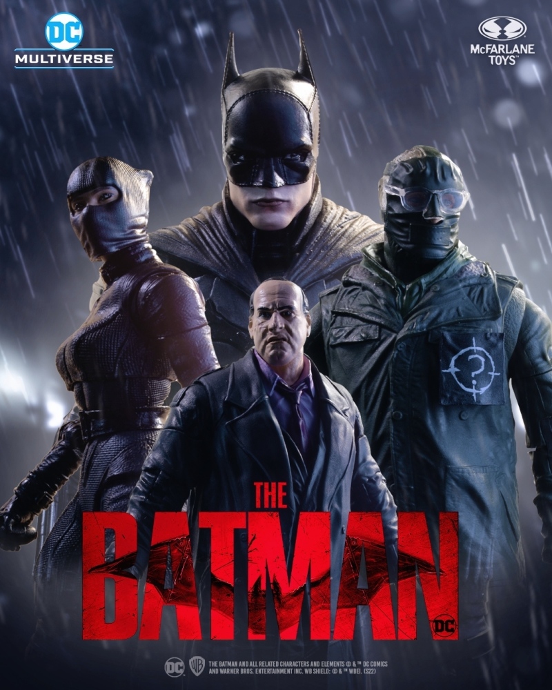 DC Multiverse BATMAN / CATWOMAN / THE PENGUIN