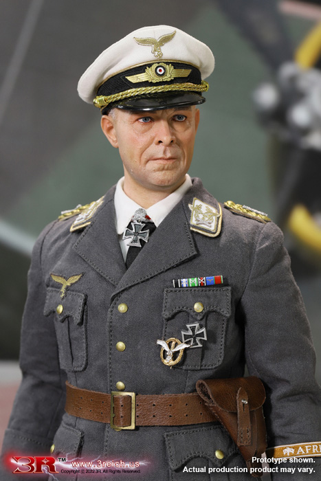WWII German North African Air Force Commander-Katherine Kesseling 1/6