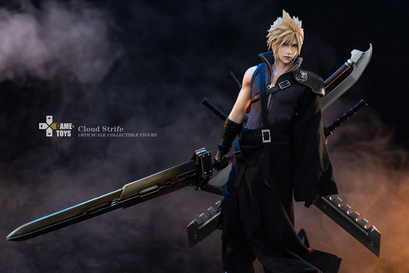 Cloud Strife Advent Children Ver & Fenrir [DX version]