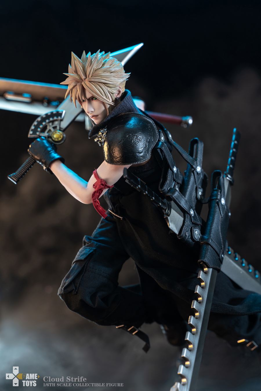 Cloud Strife Advent Children Ver & Fenrir [DX version]