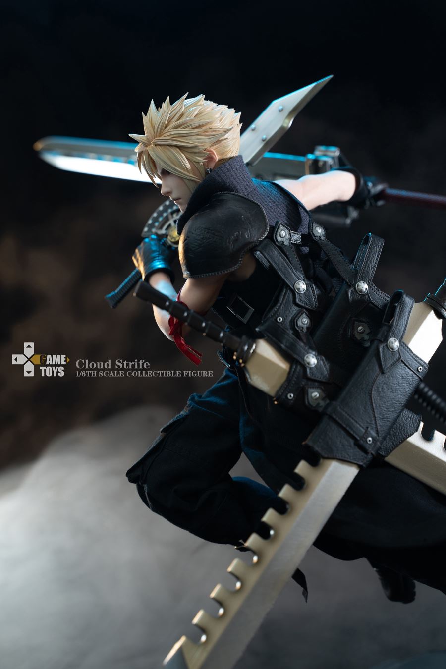 Cloud Strife Advent Children Ver & Fenrir [DX version]