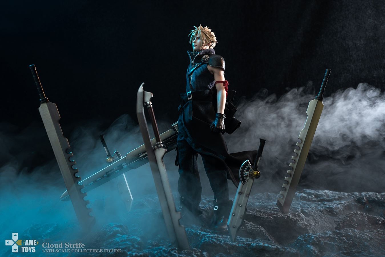 Cloud Strife Advent Children Ver & Fenrir [DX version]