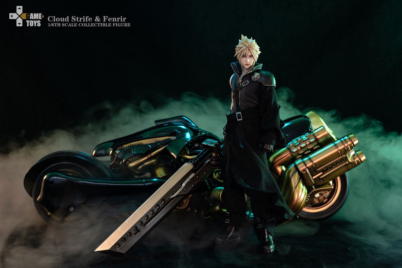Cloud Strife Advent Children Ver & Fenrir [DX version]