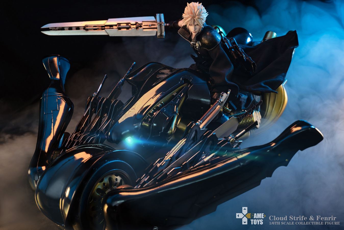 Cloud Strife Advent Children Ver & Fenrir [DX version]