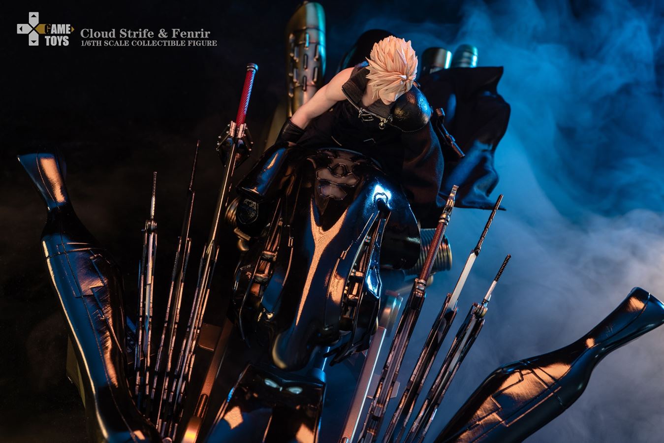 Cloud Strife Advent Children Ver & Fenrir [DX version]