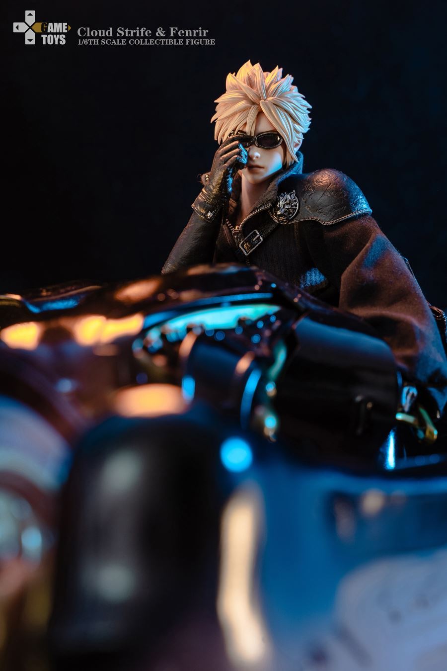 Cloud Strife Advent Children Ver & Fenrir [DX version]