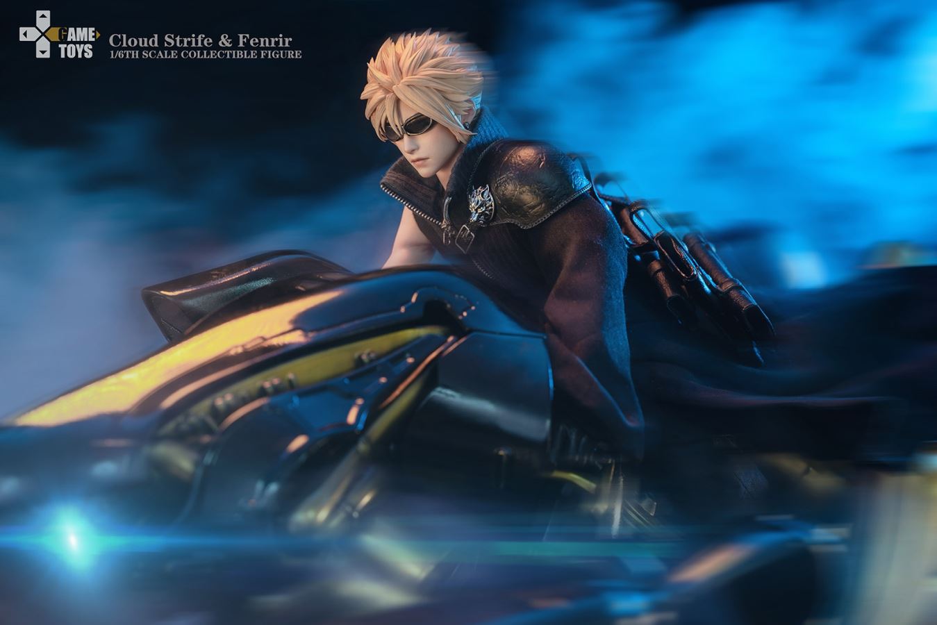 Cloud Strife Advent Children Ver & Fenrir [DX version]