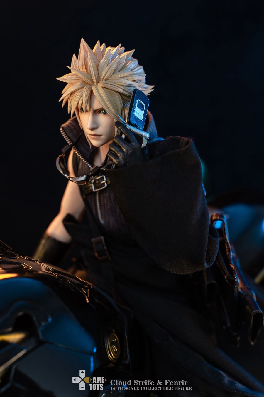 Cloud Strife Advent Children Ver & Fenrir [DX version]