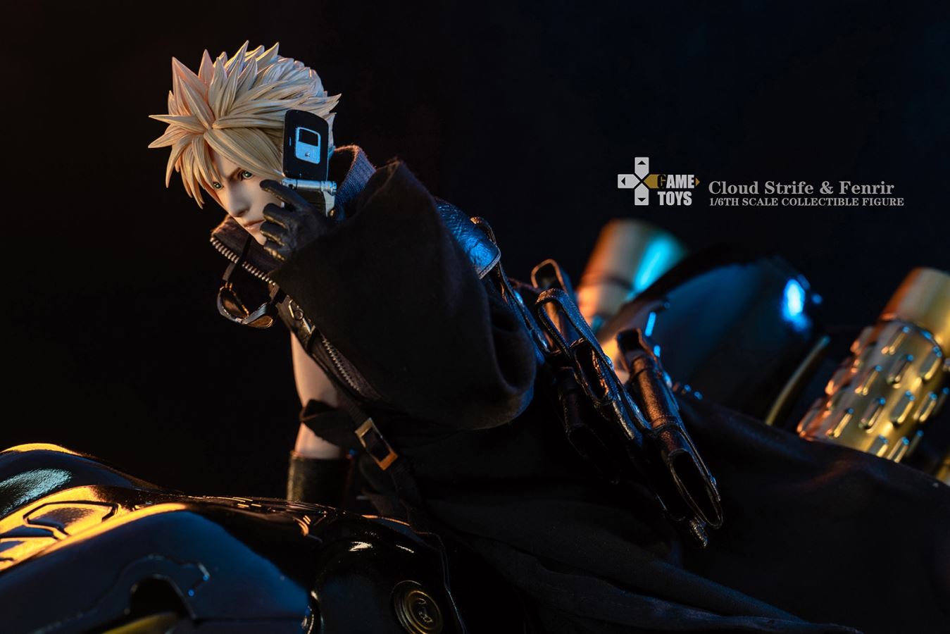 Cloud Strife Advent Children Ver & Fenrir [DX version]