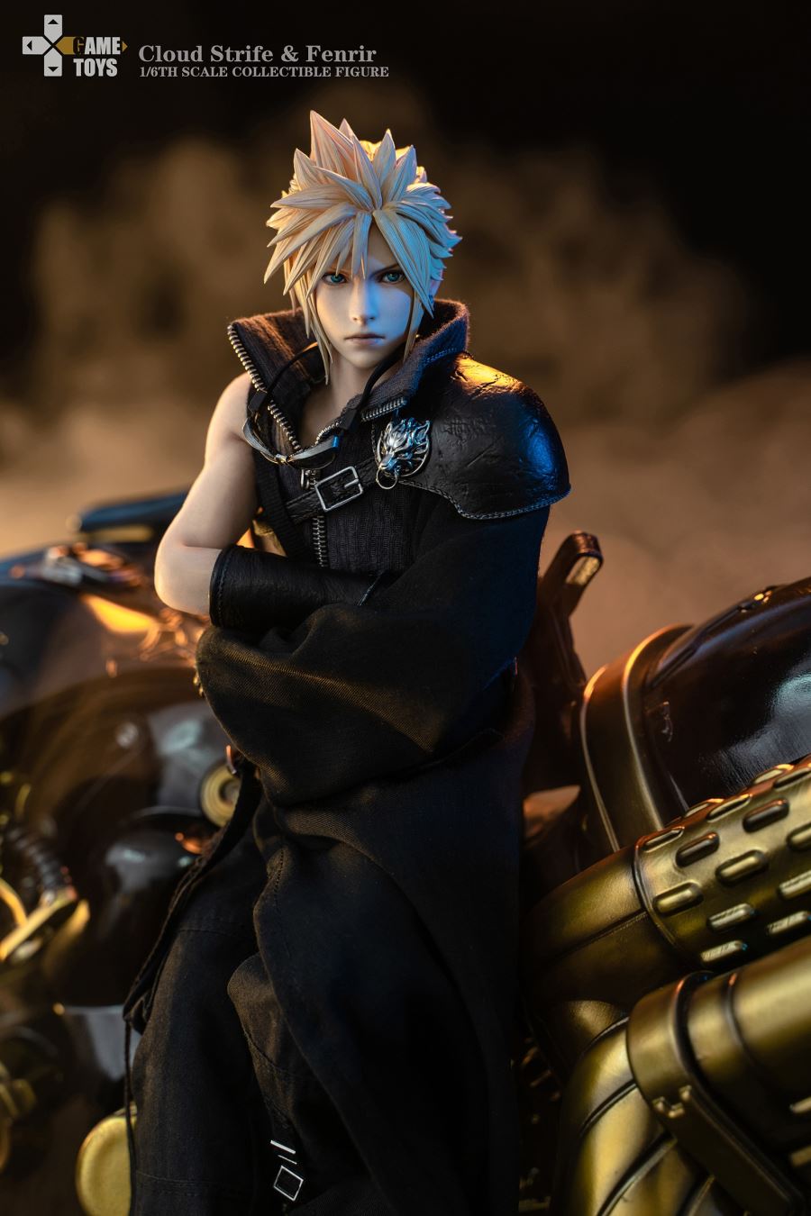 Cloud Strife Advent Children Ver & Fenrir [DX version]