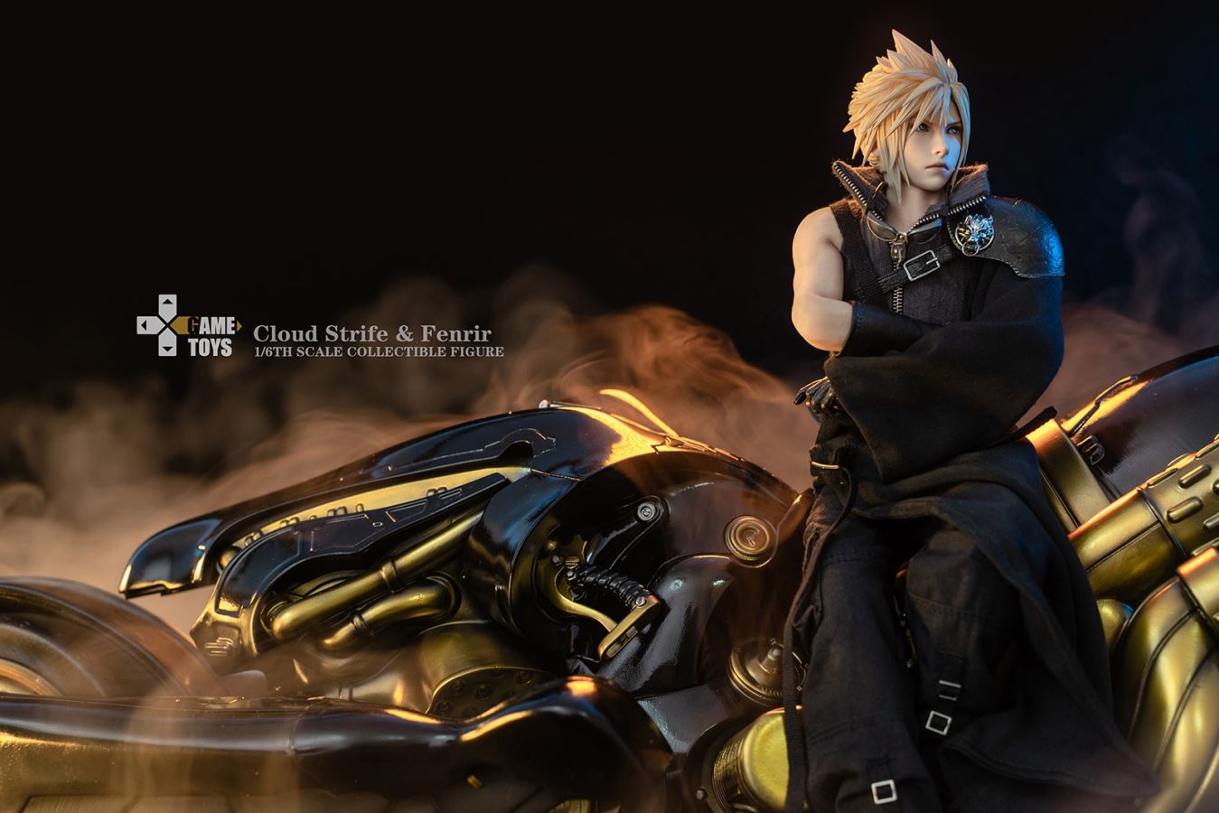 Cloud Strife Advent Children Ver & Fenrir [DX version]