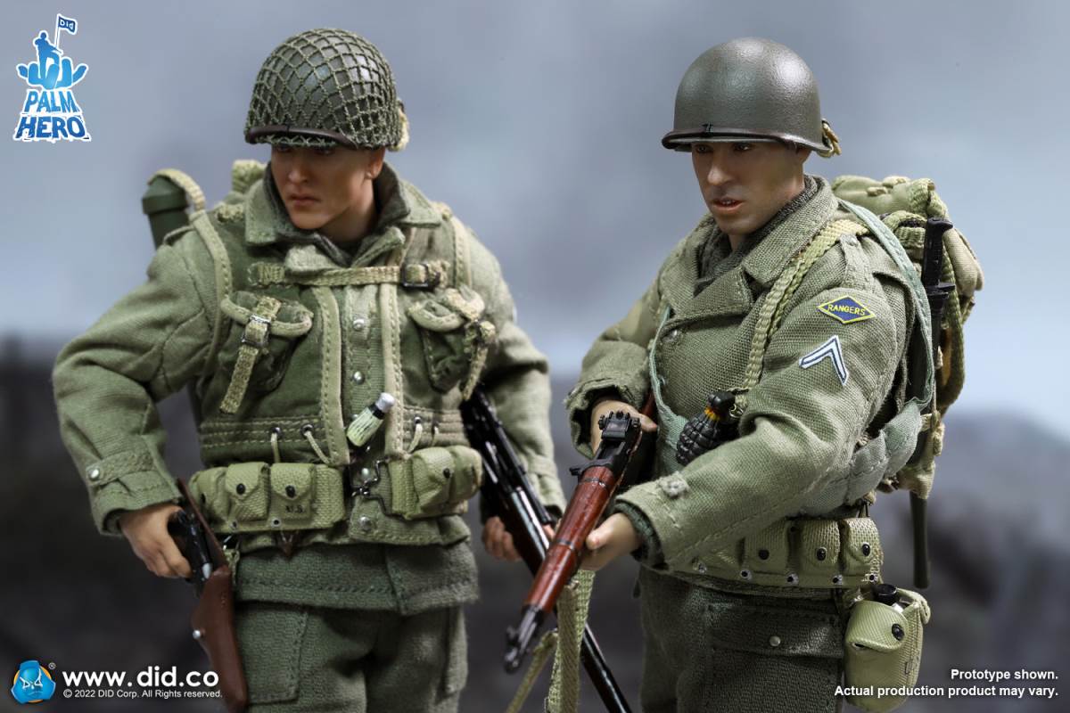 Pocket Hero Series WWII US Ranger 3rd Capazzo 1/12