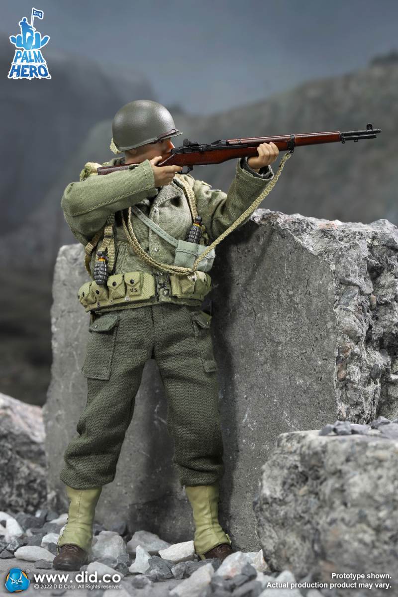 Pocket Hero Series WWII US Ranger 3rd Capazzo 1/12