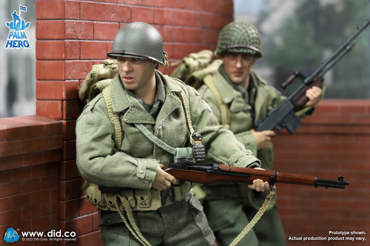Pocket Hero Series WWII US Ranger 3rd Capazzo 1/12