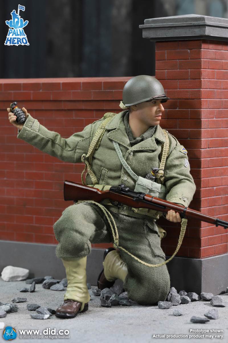 Pocket Hero Series WWII US Ranger 3rd Capazzo 1/12