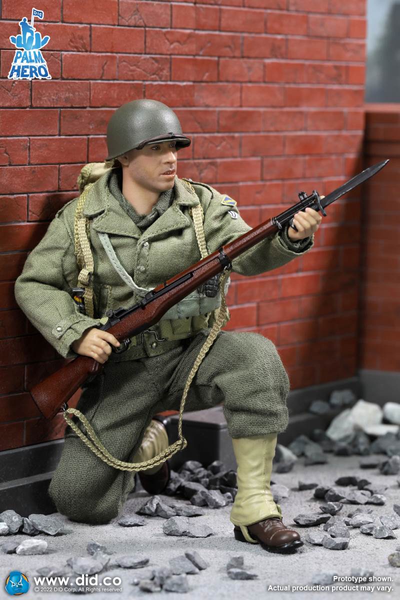 Pocket Hero Series WWII US Ranger 3rd Capazzo 1/12
