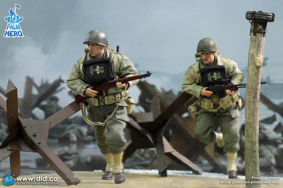 Pocket Hero Series WWII US Ranger 3rd Capazzo 1/12