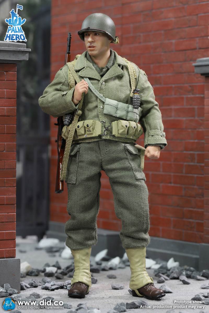 Pocket Hero Series WWII US Ranger 3rd Capazzo 1/12