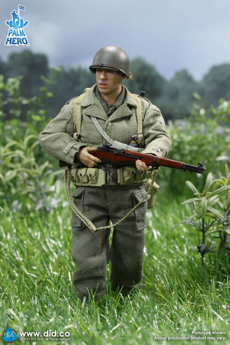 Pocket Hero Series WWII US Ranger 3rd Capazzo 1/12