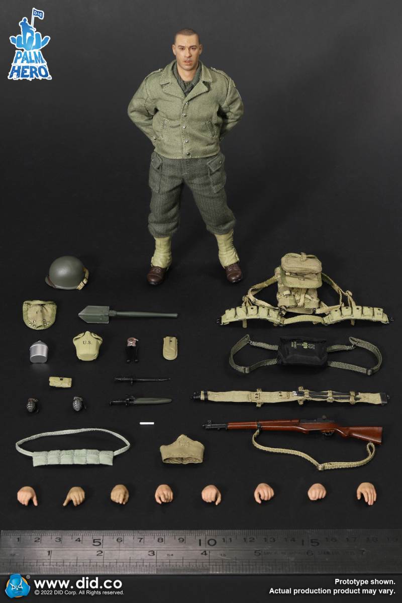 Pocket Hero Series WWII US Ranger 3rd Capazzo 1/12