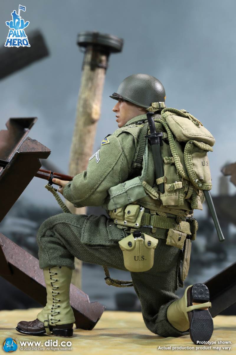 Pocket Hero Series WWII US Ranger 3rd Capazzo 1/12
