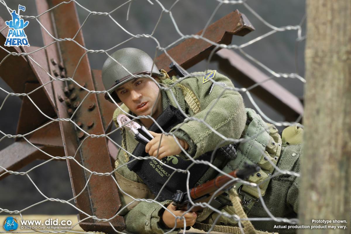 Pocket Hero Series WWII US Ranger 3rd Capazzo 1/12