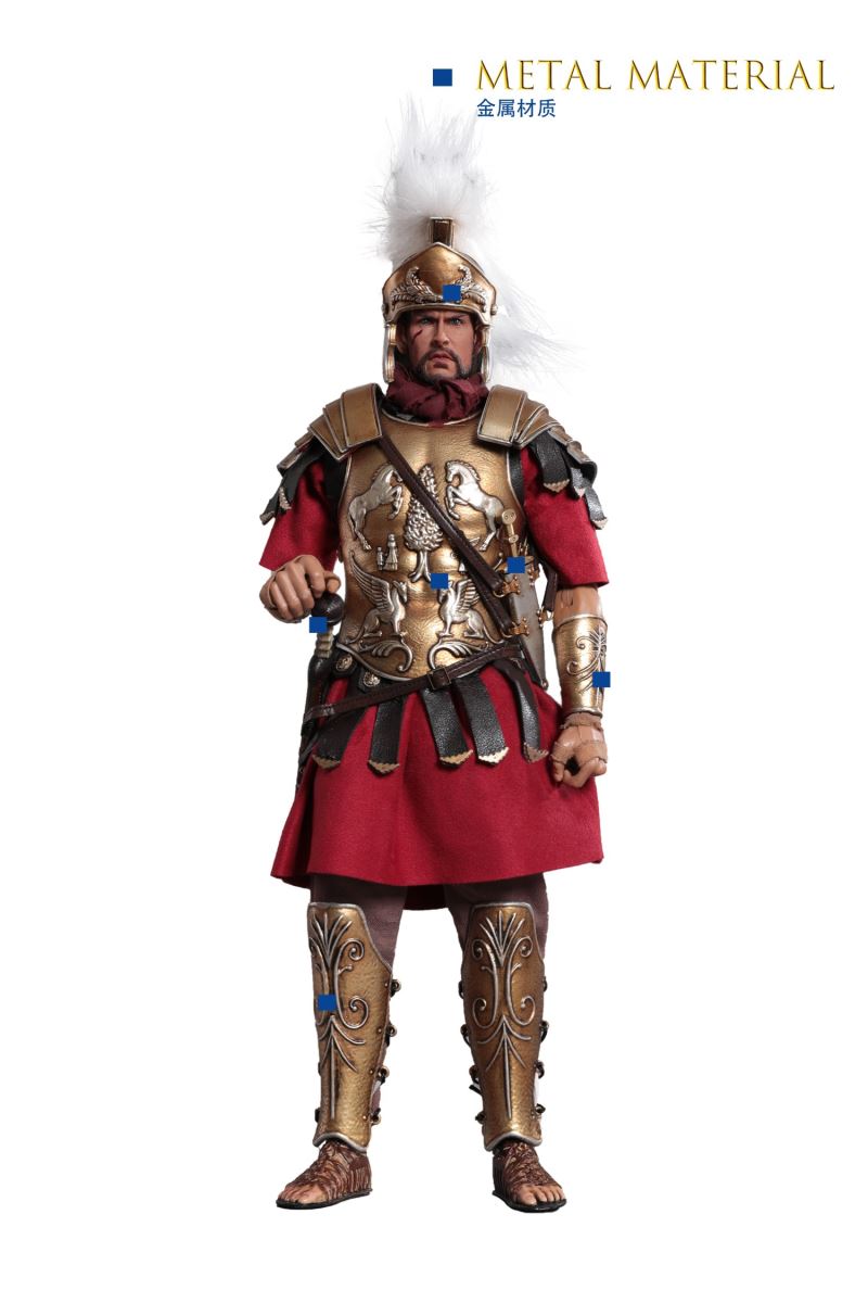 Black Gold Roman General/Roman Warrior/Arden Horse 1/6