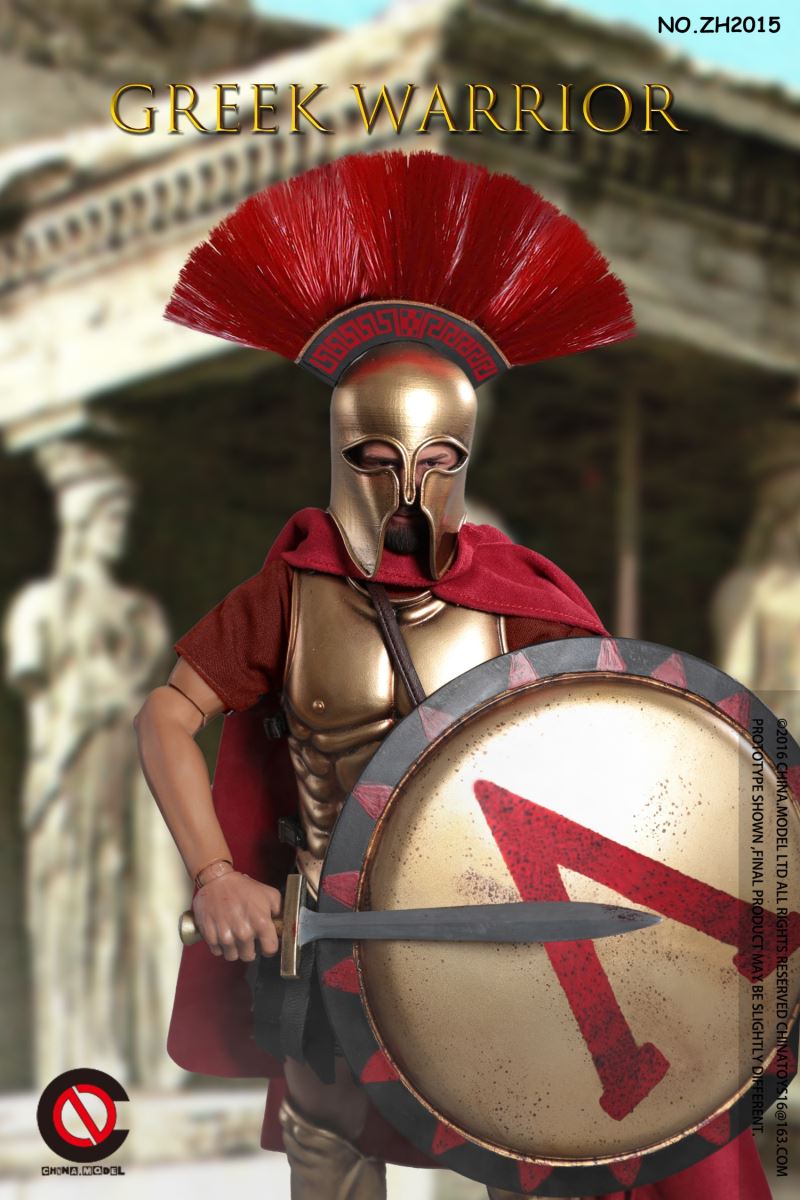 Greek shield Spearman 1/6