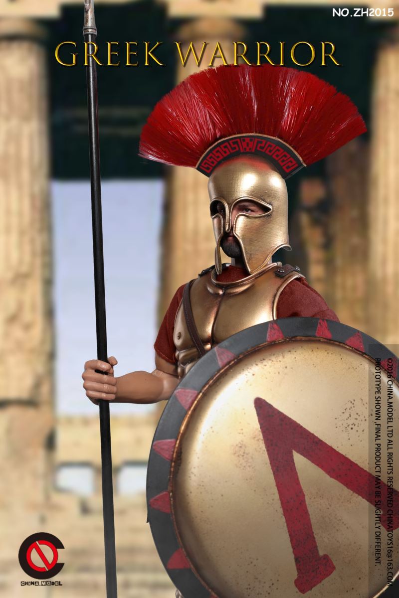 Greek shield Spearman 1/6
