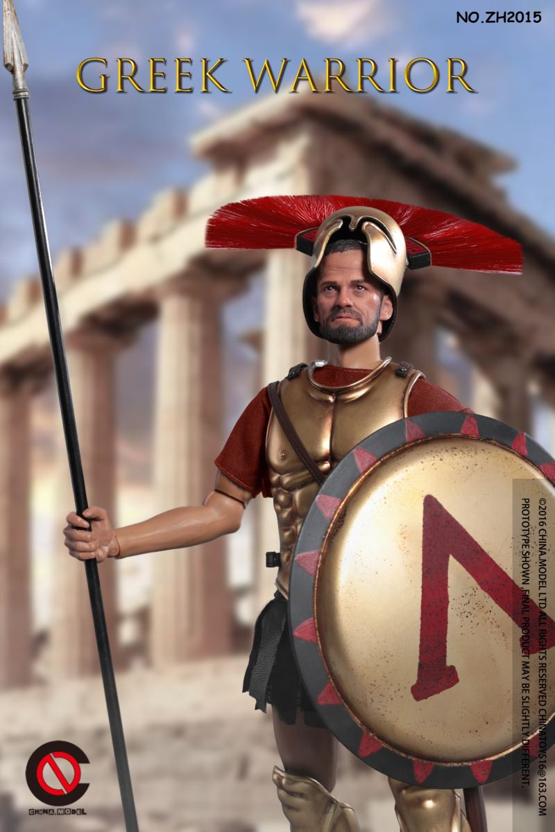 Greek shield Spearman 1/6