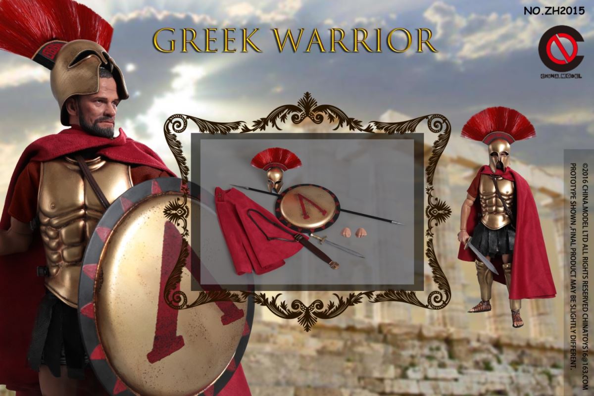 Greek shield Spearman 1/6