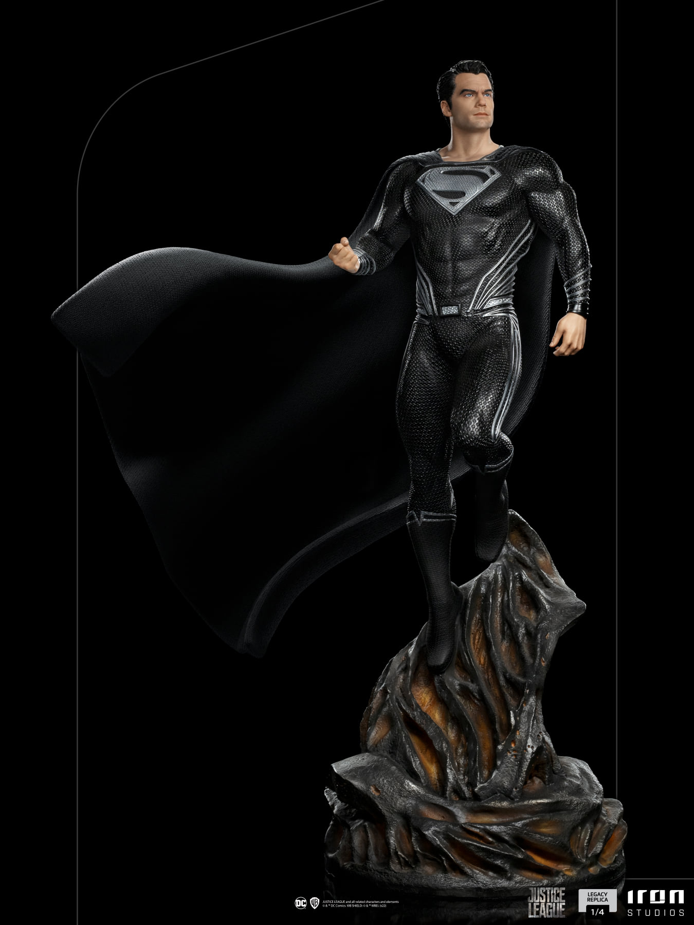 Superman Black Suit - Zack Snyder's Justice League – Legacy Replica 1/4