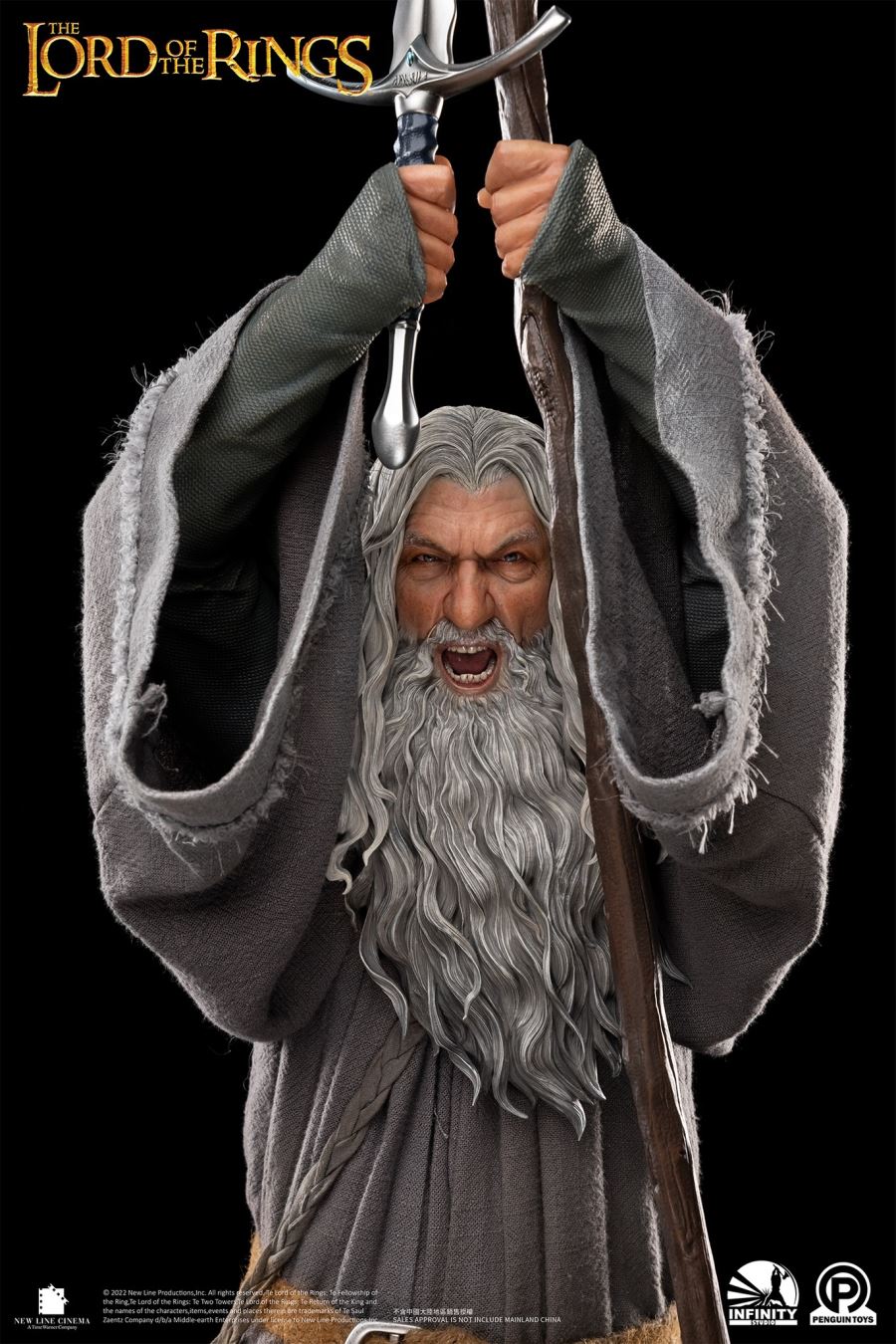 The Lord of the Rings: the epic statue of Gandalf the Gray