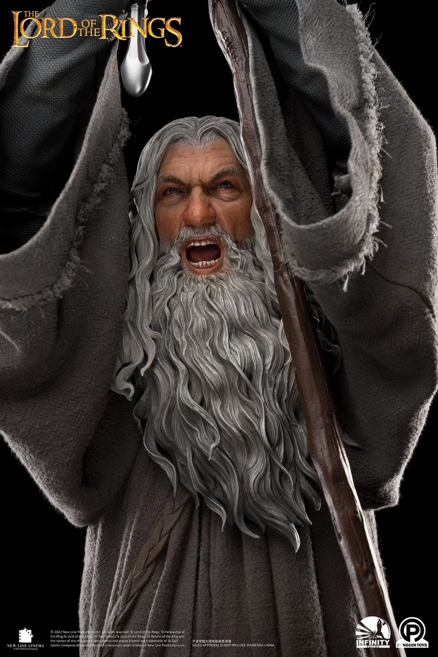 The Lord of the Rings: the epic statue of Gandalf the Gray