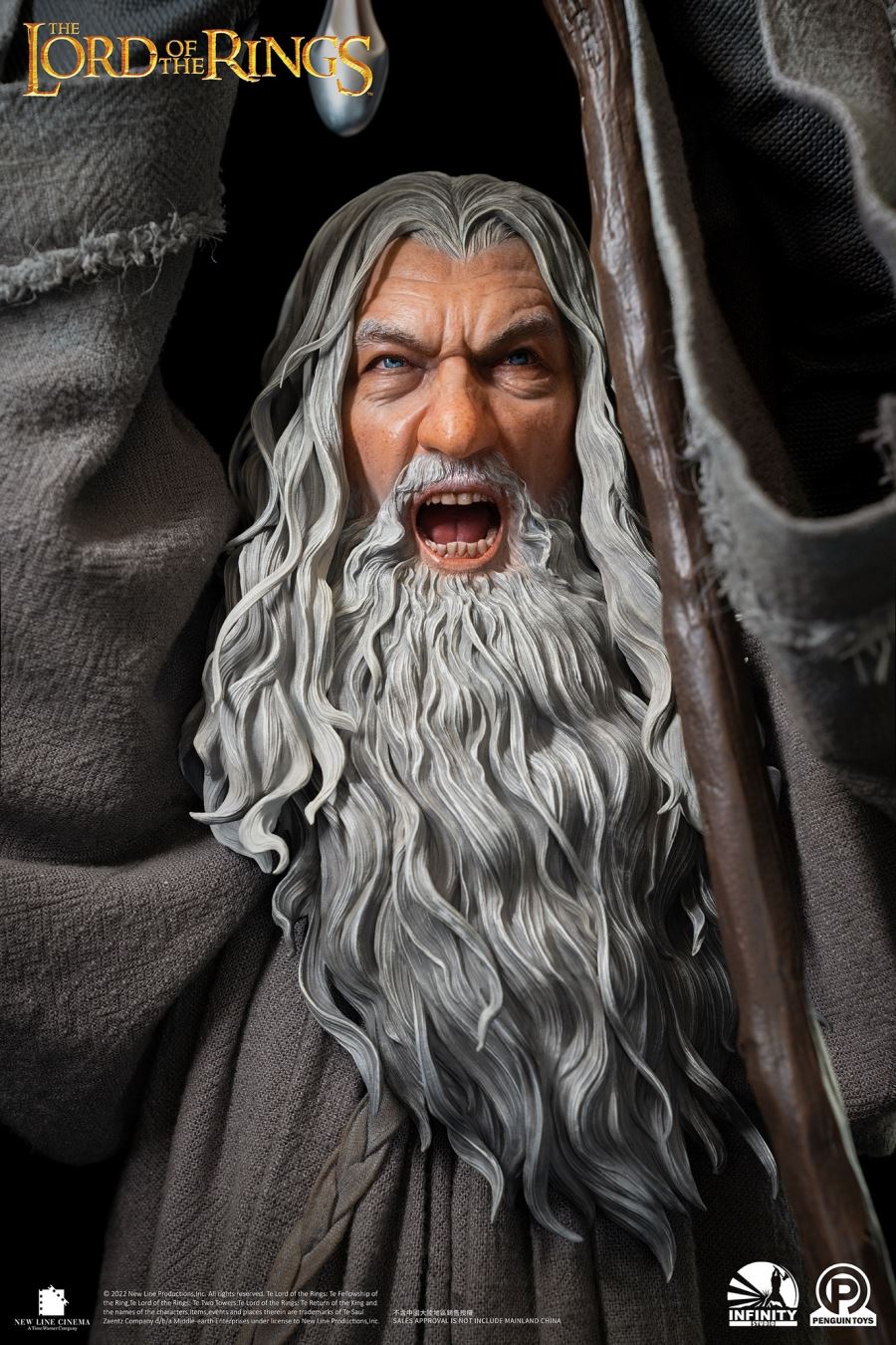 The Lord of the Rings: the epic statue of Gandalf the Gray