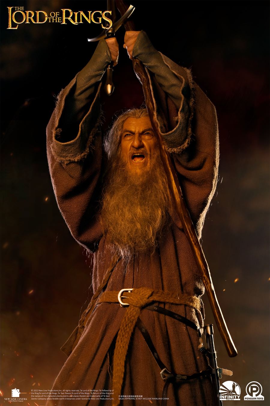 The Lord of the Rings: the epic statue of Gandalf the Gray