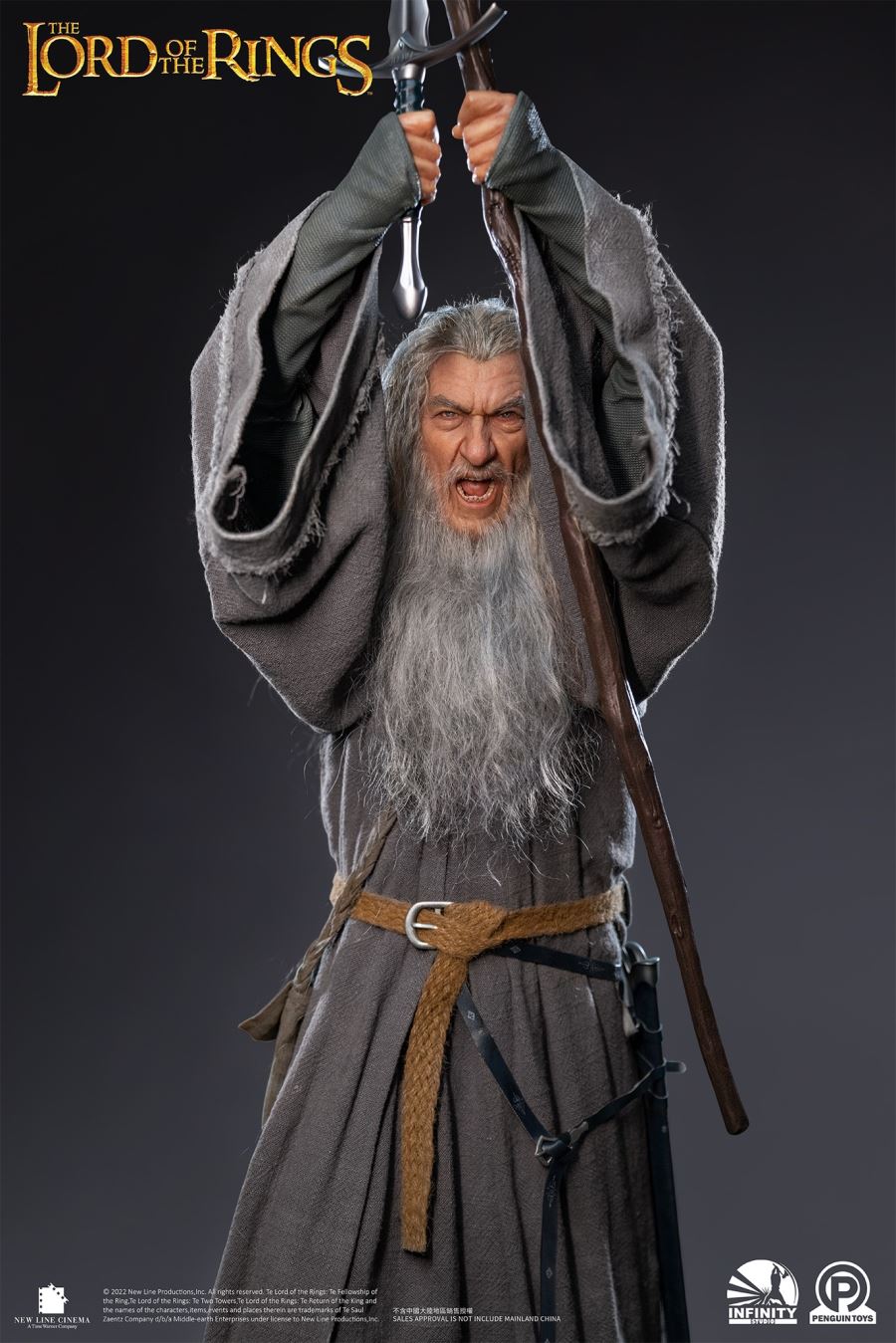 The Lord of the Rings: the epic statue of Gandalf the Gray