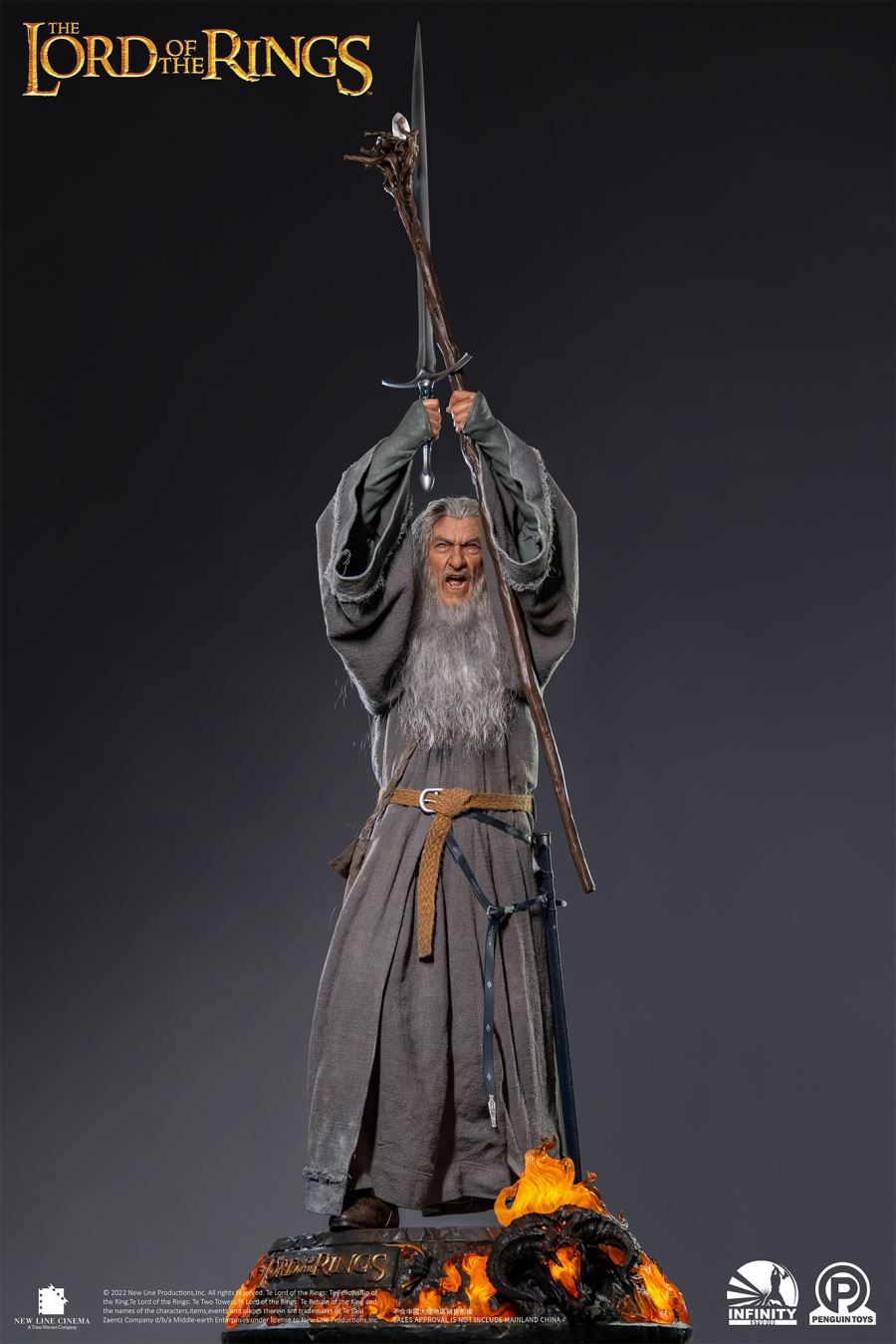 The Lord of the Rings: the epic statue of Gandalf the Gray