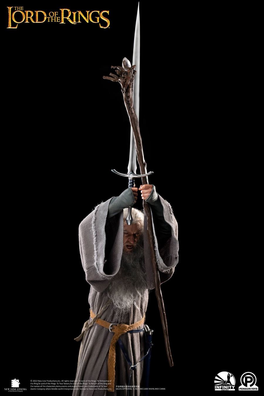 The Lord of the Rings: the epic statue of Gandalf the Gray