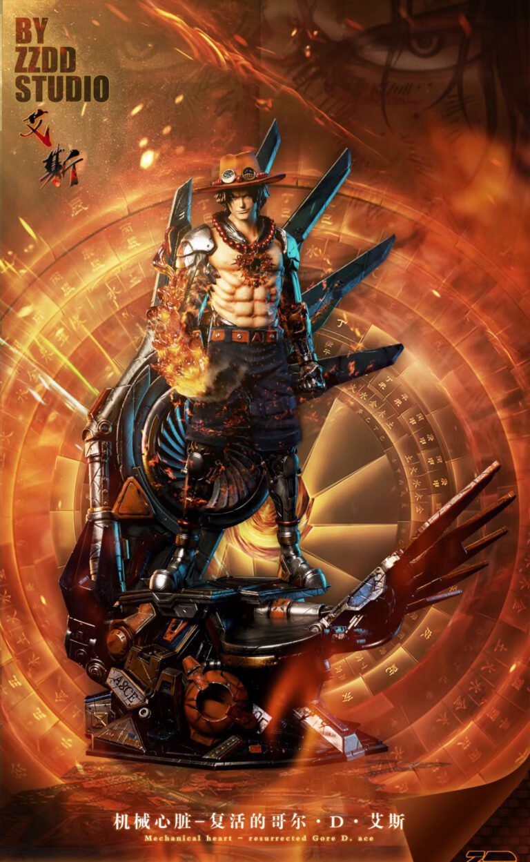 Resurrected Portgas D. Ace with Mechanical Heart - ONE PIECE 1/6