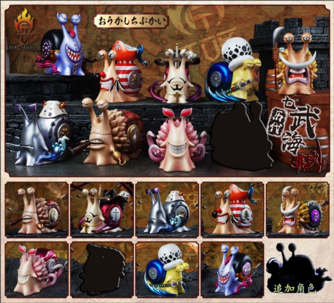 Den Den Mushi Buggy, Crocodile Sir & Moria