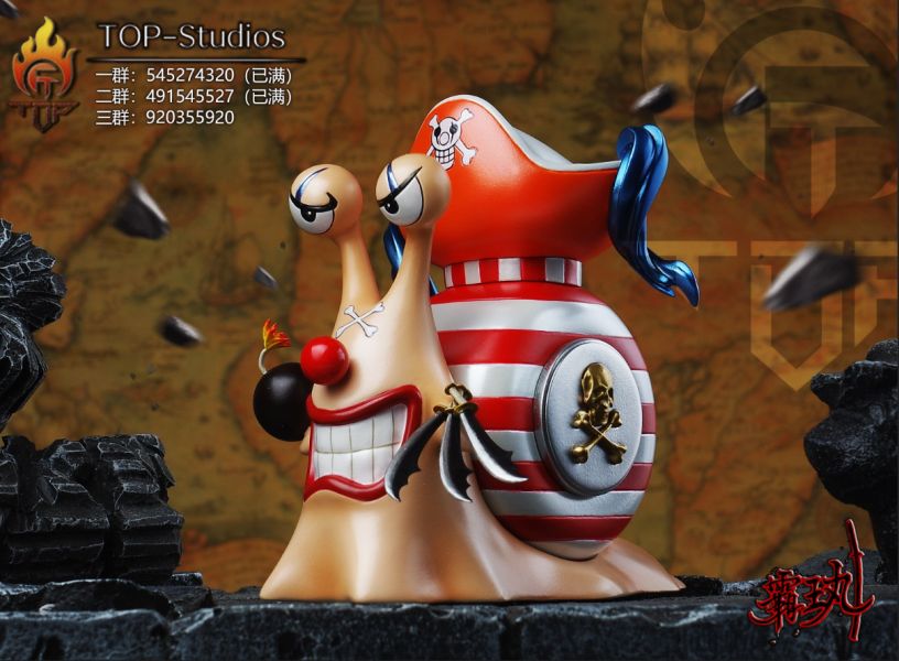 Den Den Mushi Buggy, Crocodile Sir & Moria