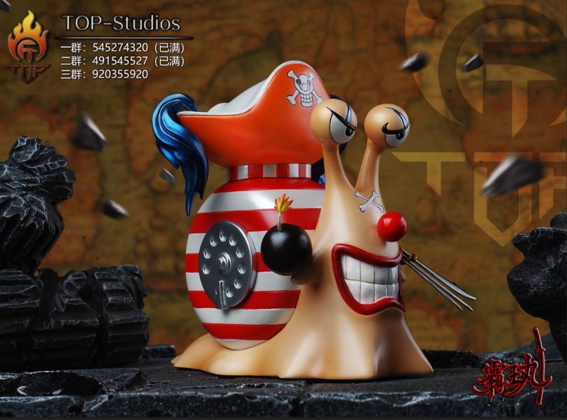 Den Den Mushi Buggy, Crocodile Sir & Moria