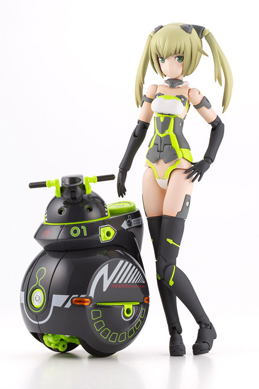 Frame Arms Girl INNOCENTIA [Racer] & NOSERU [Racing Spec Ver.]