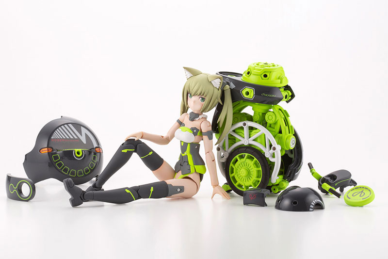 Frame Arms Girl INNOCENTIA [Racer] & NOSERU [Racing Spec Ver.]