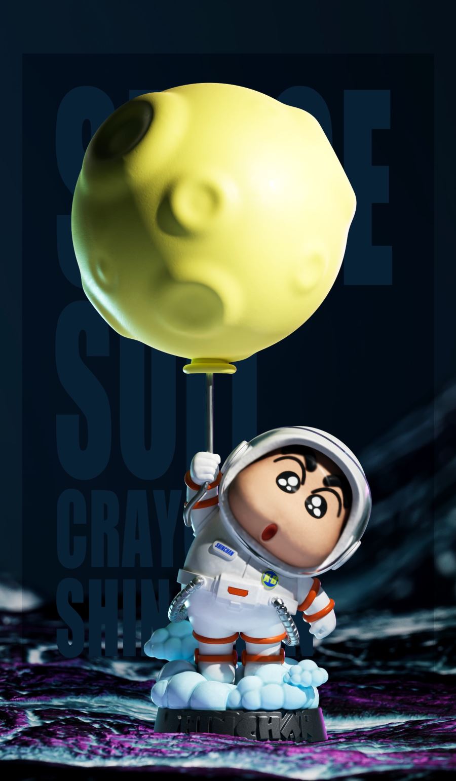 Astronaut Crayon – ShinChan