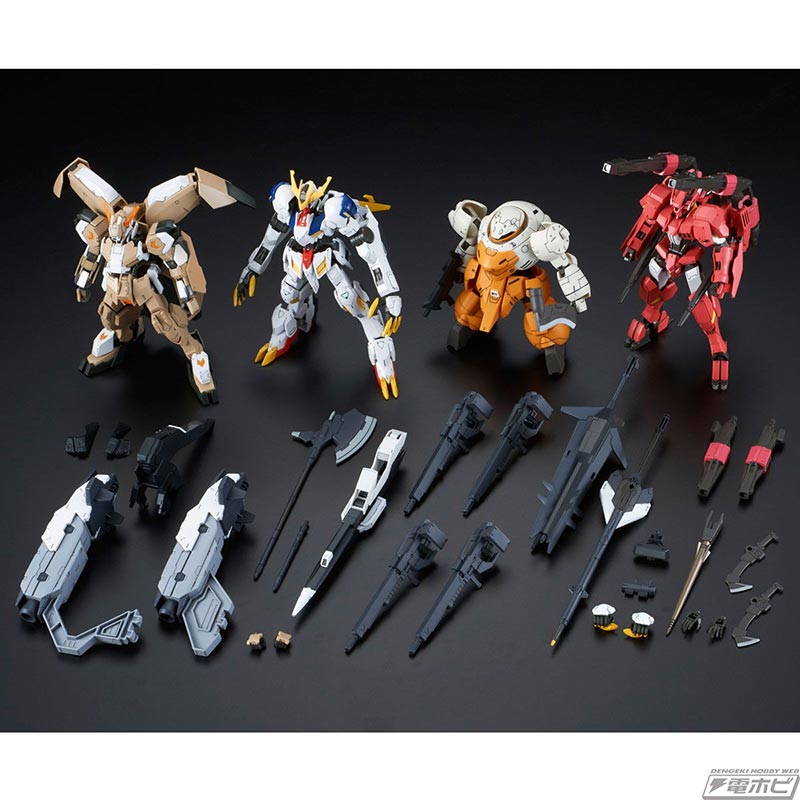 HG 1/144 Tekkadan Complete Set